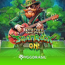 24k-gold-shamrock-on
